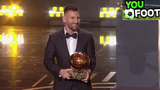 BALLON DOR 2023 MESSI MÉRITE TIL VRAIMENT SON 8EME BALLON DOR [upl. by Barbaresi]