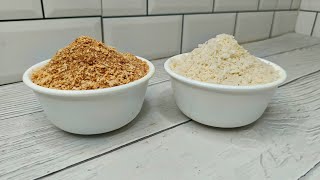 गॅरंटी हे आजके बाद कभी मार्केट से ब्रेड क्रम्ब्स नही खरीदोगे 😍🤤😋 Homemade Bread Crumbs Recipe [upl. by Eniamor320]