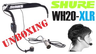 Micrófono de Diadema Shure WH20XLR ¡Unboxing [upl. by Aniaz]