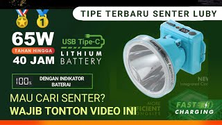 SENTER LUBY L1515 65 WATT SUPER TERANG TERBARU [upl. by Ardekan]