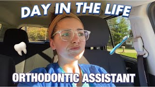 A DAY IN THE LIFE OF A ORTHODONTIC DENTAL ASSISTANT [upl. by Heigl]