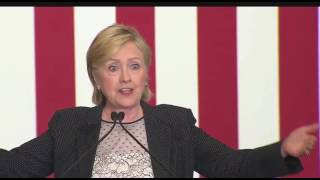 Hillary Clinton Economic Plan FULL Speech In Warren Michigan 81116 [upl. by Saied]