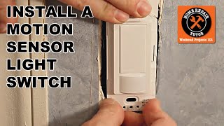 How to Install the Maestro Motion Sensor Light Switch [upl. by Darees437]