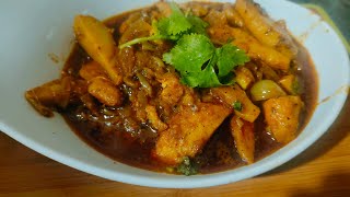 अरबी मसाला दम special veg recipe 😋 up special food [upl. by Lucita]