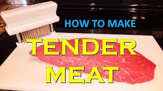 How to Tenderize Meat the Best Way 48 Blades Jaccard Meat Tenderizer [upl. by Lura]