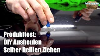 Dellen selbst entfernen  Produkttest Presto AusbeulReparaturSet  Lvl 1  für Anfänger [upl. by Bartholomeo]