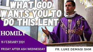 What God wants you to do this LENT [upl. by Neddy]