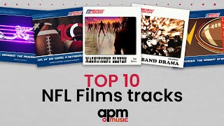 Top10 NFL Films tracks from APM Music [upl. by Siseneg817]