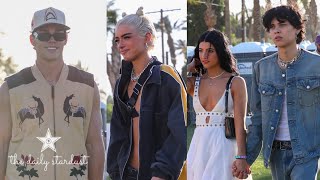 Noah Beck Talks Rekindling Relationship With Dixie DAmelio While At Coachella With Charli amp Landon [upl. by Otecina]