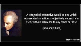 A short introduction to Kants Categorical Imperative [upl. by Mharba]