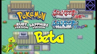 Pokemon Ruby and Sapphire Beta Content [upl. by Alsworth]