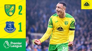 HIGHLIGHTS  Norwich City 21 Everton  Idahs first Premier League goal 👏 [upl. by Amlev834]