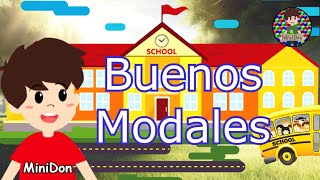 ¿Qué son los buenos modales cuando usarlos ejemplos de buenos modales para niños Video Educativo [upl. by Adekan454]