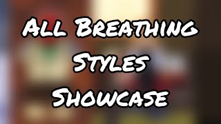 All Breathing Styles Showcase Onikami Legacy [upl. by Tdnarb689]