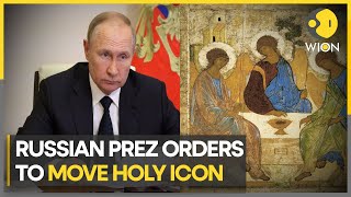 Russia President Vladimir Putin orders transfer of trinity to Moscow Cathedral  Latest News  WION [upl. by Zweig429]