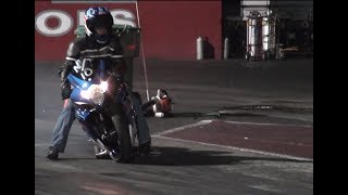 Butchs GSXR 1000 at Rockingham Dragway [upl. by Ada]