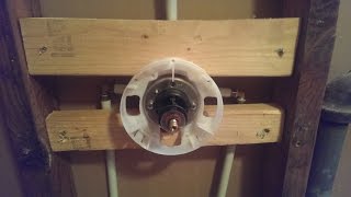 How to Rough In a Shower Mixer ValveInstallation Tips [upl. by Audley225]