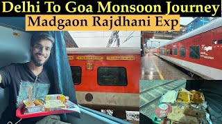 22414 Madgaon Rajdhani Express 3AC Full Journey amp Detailed Journey Review Delhi To Goa By Train [upl. by Occer]