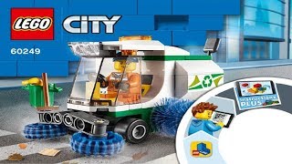 LEGO instructions  City  Traffic  60249  Street Sweeper [upl. by Nesaj]