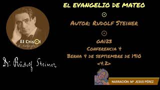 AUDIOLIBROGA12342EL EVANGELIO DE MATEORudolf Steiner [upl. by Geibel]