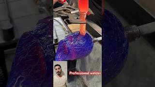 GLASS BLOWING making a HUGE Glass PITCHER ASMR part 6 [upl. by Oludoet717]