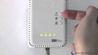 devolo dLAN 500 AV Wireless Starter Kit análise [upl. by Ednalrym]