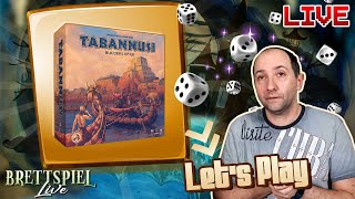 Tabannusi  Brettspiel Live Lets Play  RegelnLets PlayFazit [upl. by Tessy]