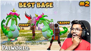 BEST BASE 😁  PALWORLD Multiplayer  Ep 2  Maddy Telugu Gamer [upl. by Regen]