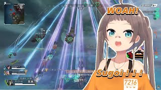 God Matsuri against Half of Lobby and her bugged teammate ǀ Hololive [upl. by Selma]