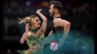 Gabriella Papadakis and Guillaume Cizeron FRA  Short Dance  Milano 2018 [upl. by Cleavland]