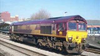 slideshow of trains from caldicot Newport [upl. by Eidnew34]