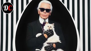 Karl Lagerfeld  dziwak który zmienił świat mody ale nie zdobył serca royalsów [upl. by Refanej]