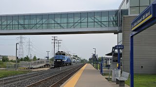 SaintLeonardMontreal North exo commuter train station 🚉 walkthrough [upl. by Janette]