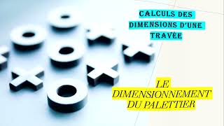 Calculs des dimensions de ma travée Séquence sur le dimensionnement du palettier RACK [upl. by Anasxor]