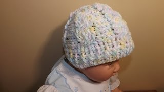 Crochet Gorro De Trenzas Para Bebe [upl. by Syverson]