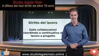 Dalle collaborazioni coordinate e continuative al lavoro a progetto [upl. by Uni]