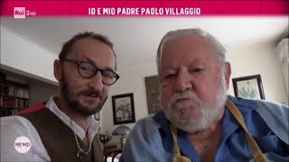 Io e mio padre Paolo Villaggio  Nemo  Nessuno Escluso 02032017 [upl. by Phineas]