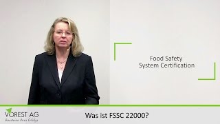 Was ist FSSC 22000  Food Safety System Certification [upl. by Sension556]