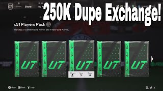 I Spent 250K On 89 Duplicate Exchange Packs FC 24 Ultimate Team [upl. by Kay]