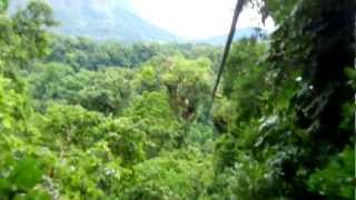 Arenal Volcano Costa Rica Zip Line [upl. by Yhtrod]