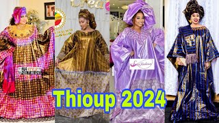 💥Mode tabaski💥Voici les plus belles modèl thioup 2024 mode couture sénégalaise fashion model mode [upl. by Lerud]