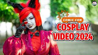 🤩MCM MAY London 2024 Cosplay Spectacular ft Wolverine amp Deadpool Hazbin Hotel Fallout Spiderman [upl. by Neltiac]