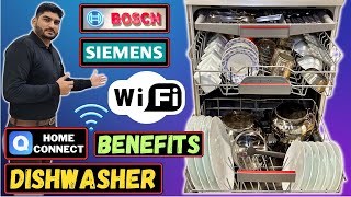 How To Use Bosch Siemens Wifi Dishwasher With Home Connect App  Best Dishwasher 2024  dishwasher [upl. by Oleg]