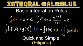 Basic Integration Rules Problems Formulas Indefinite Integral Integral Calculus [upl. by Barbaresi611]