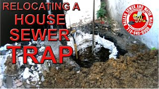 Sewer Trap Replacement  Jamaica Queens [upl. by Ahsikal]