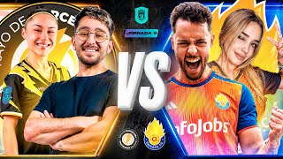 GREFG Y LLUNA REACCIONAN AL SAIYANS VS RAYO DE BARCELONA 🧡💙 [upl. by Vedetta19]