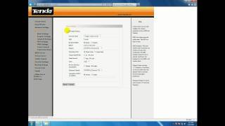 Tech Support How to access the wireless settings on a Tenda Router [upl. by Iahc]