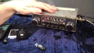 1967 MGB GT AMFM radio [upl. by Nerdna]