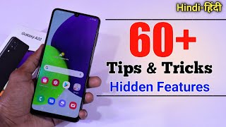 Samsung A22 Tips And Tricks  Top 60 Hidden Features  Hindiहिंदी [upl. by Rezal]