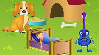 Dog finger family and other popular rhymes  kidsrhymes kidsstory bumblekidstv [upl. by Anelagna]